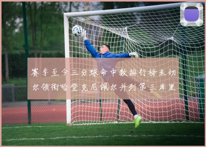 赛季至今三分球命中数排行榜米切尔领衔哈登克尼佩尔并列第三库里位列第六