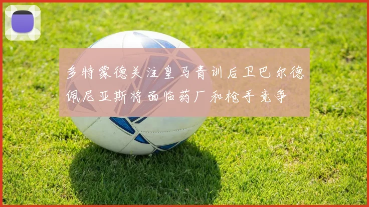 多特蒙德关注皇马青训后卫巴尔德佩尼亚斯将面临药厂和枪手竞争